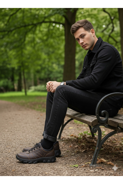 UZR Genuine Leather Men's Sneakers Casual Wear