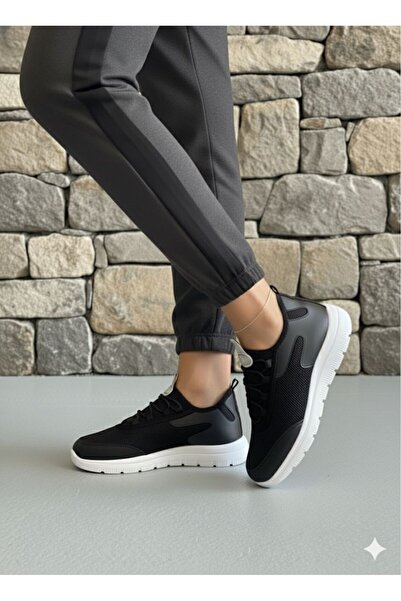 MAC MERO Light Black and White Sneaker Daily Walking and Running Shoes for Men and Women