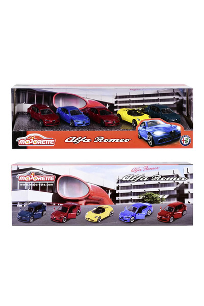 Majorette Σετ 5 μεταλλικά αυτοκινητάκια Alfa Romeo