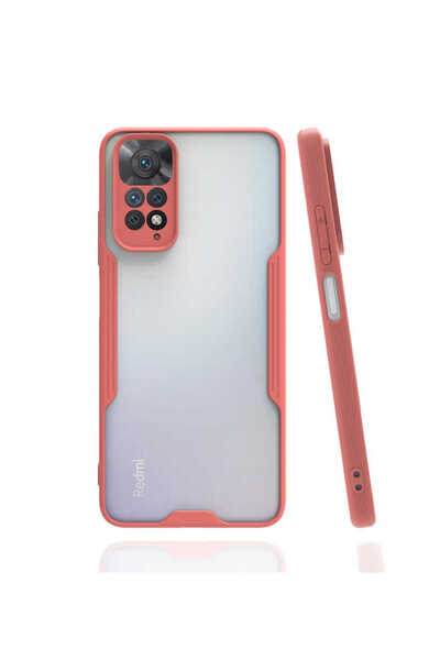 zore Redmi Note 11S Global Case Ata Parfe Cover - Pink