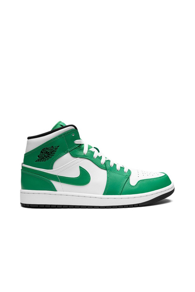 JORDAN 1 Mid Lucky Green Verde-alb unisex