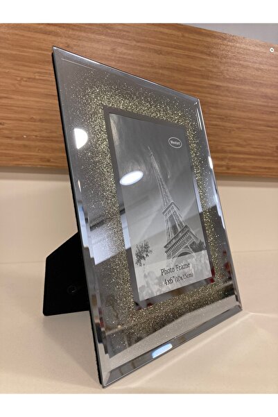 PLUS HOME Picture Frame New Model Mirrored Gold 10X15 cm