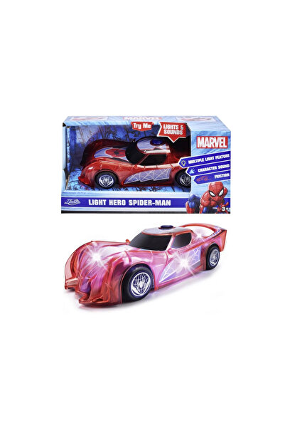 Jada Toys Masinuta Light Hero Spider Man cu sunete si lumini