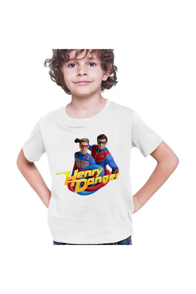 OEM Henry Danger Super Powers Kids Boys T-Shirt