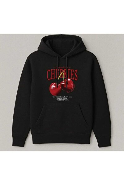 Hunors Sportswear & Company سترة مطبوع يونيسكس موديل بغطاء رأس من القطن