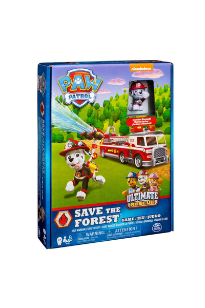 Spin Master Games Paw Patrol Marshall Saves the Forest - Board Game