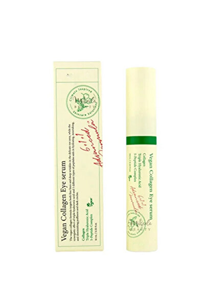 Genrics Vegan Collagen Eye Serum 10ml – Triple Hyaluronic Acid & Peptide Complex