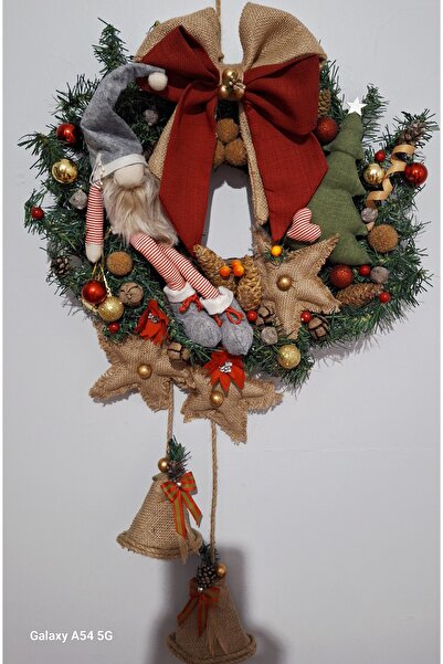 BAHARAMA Yılbaşı kapı süsü elfli