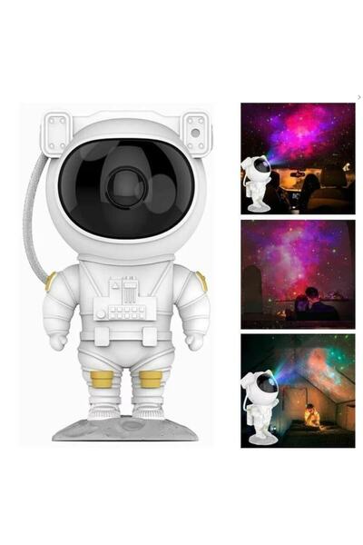 barste Astronaut-shaped stars and galaxies projector, Barste, remote control included