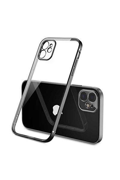 zore حافظة ATA Gbox متوافقة مع هاتف iPhone 12 - أسود