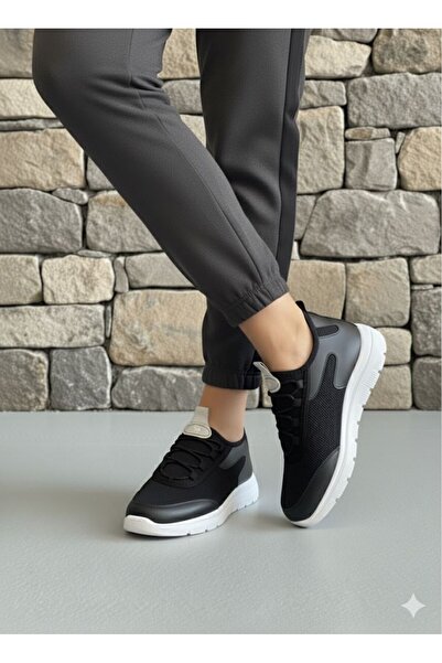 MAC MERO Light Black and White Sneaker Daily Walking and Running Shoes for Men and Women