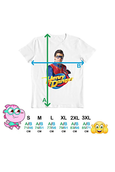 OEM Men's T-Shirt Henry Danger Action