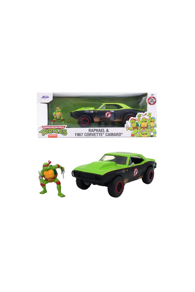 Jada Toys Кола Jada Toys с Костенурките нинджа, Рафаел, Шевролет Камаро 1:24