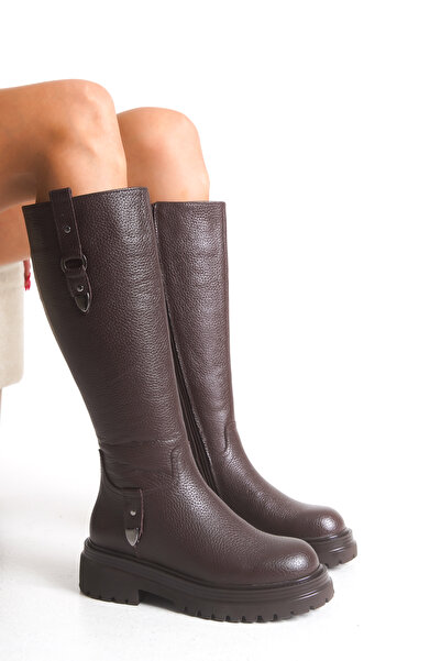 Elile Shoes Genuine Leather Women's Winter Boots, Sizes 35-36 to 41-42-43