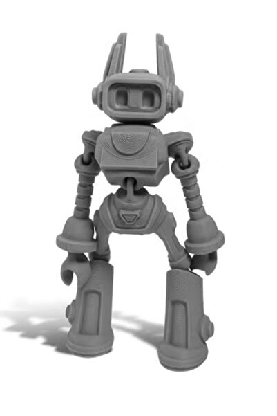 3D Brothers Geri-Bot – Articulated 3D Printed Robot Figure for Fun & Display