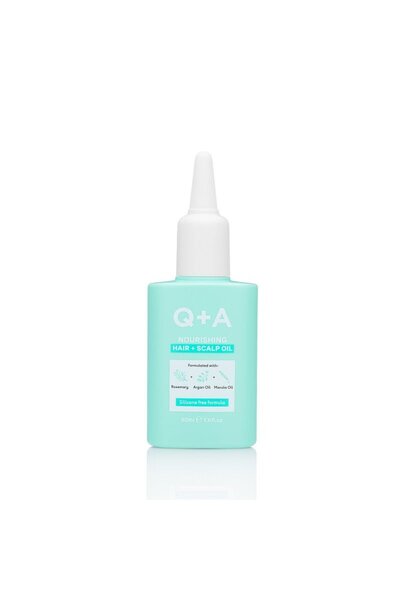 Q+A NOURISHING SCALP AND HAIR OIL - Hydrating Oil for Hair and Scalp by