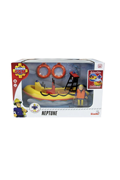 Pompierul Sam Pompierul Sam - Barcă Neptun cu figurină Penny și accesorii