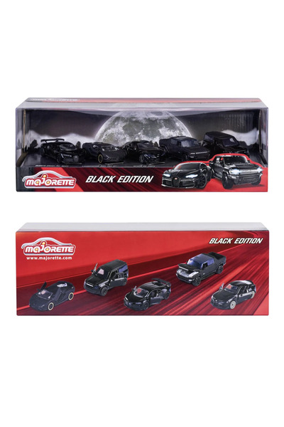 Majorette ΣΕΤ 5 ΑΥΤΟΚΙΝΗΤΑ ΜΑΥΡΗ ΕΚΔΟΣΗ 2.0 ΔΩΡΟΣ