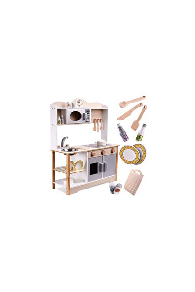 Three top online LULILO Children's wooden kitchen MDF KUKETO + accessories