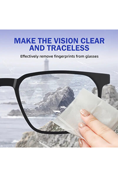 Singularis Tek Kullanımlık Gözlük ve Telefon Ekranı Temizleme Mendili