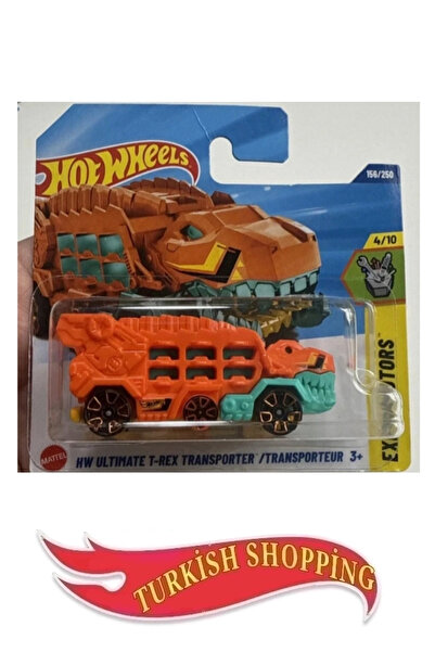 HOT WHEELS 1:64 Ölçek 2025 Case Hw Ultimate T-rex Transporter