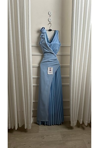 Onila soft sky blue dress