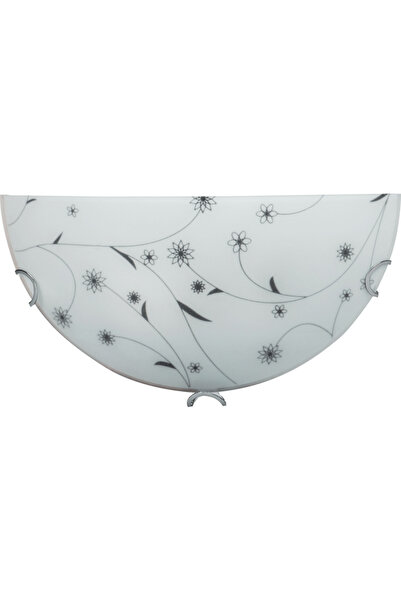 Bibilel Aplica Flower Alb+Negru 1 xE 27 60 W