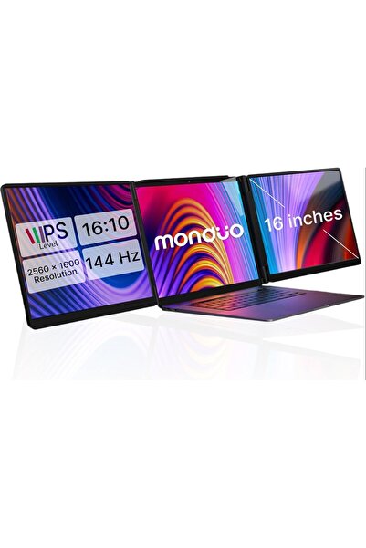 Monduo MD-010P Pro 2K QLED 16'' Çift Ekranlı Taşınabilir Monitör