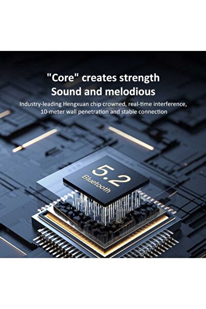 Yesido EP05 Wireless Bluetooth Headphones with Noise Reduction and Built-in Microphone - Black