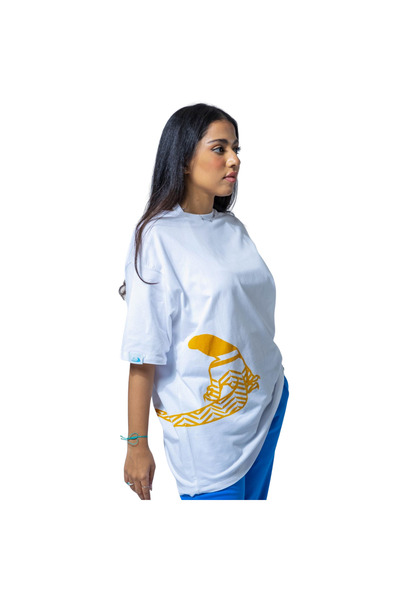 WRL White T-shirt - Ash Mach