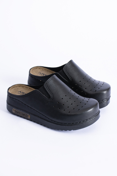 Polomia Comfort Women's Anatomical Closed-Front Adjustable Elastic Comfortable Flexible Pharmacy Nurse Daily Home Slippers