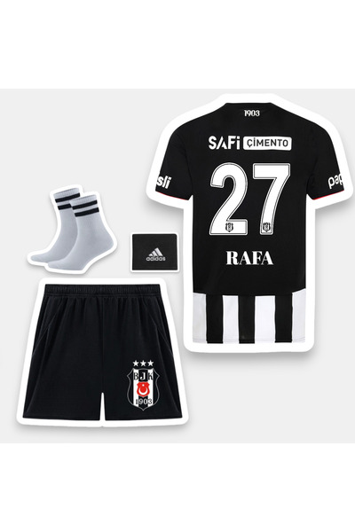 Quaxram -Bêşiktâş./ -RAFA SILVA- 27 25-26 Yeni Sezon 4 Parça Çocuk Futbol For...
