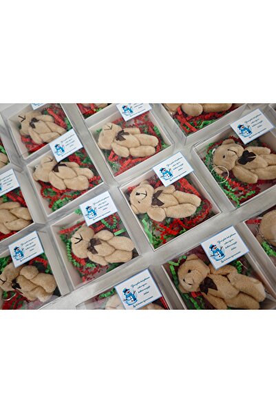 YILBAŞI SÜSÜ yılbaşı hediyesi yeniyıl hediyesi okul hediyesi 5 adet ayıcık an...