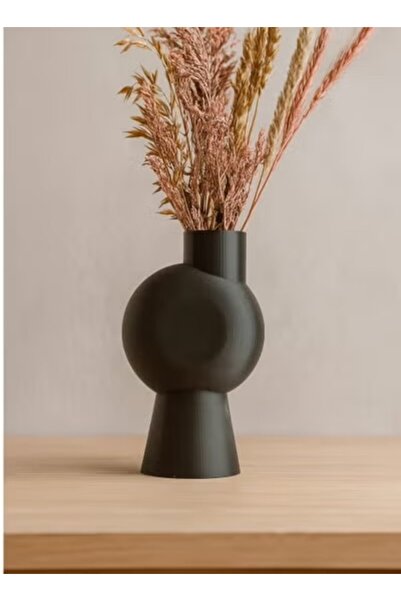 3D Brothers مزهرية بلاستيكية مزخرفة حديثة - لمسة منزلية معاصرة