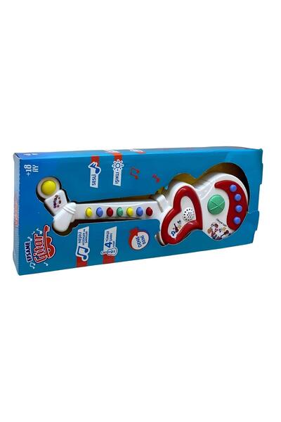 FELİTE Türkçe Müzikli Gitar Oyuncak Eğitici Oyunak Müzik Oyuncakları