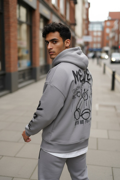 dehaine Men's tracksuit, sweatshirt + pants, Padded, RM57