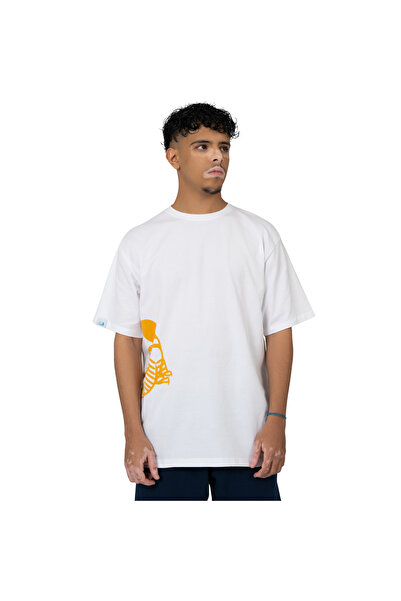 WRL White T-shirt - Ash Mach