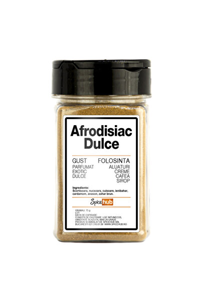 Spicehub Mix Afrodisiac Dulce, condiment premium pentru fursecuri, placinte si creme dulci, 75g