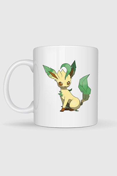 Bahriyeli Collection Leafeon Eevee Printed Mug Cup