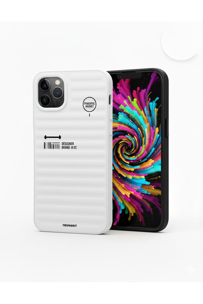 TRENDPİX غطاء حماية لهاتف آيفون أبل 15 برو ماكس بلون عادي - أنيق، رقيق ومتين ...