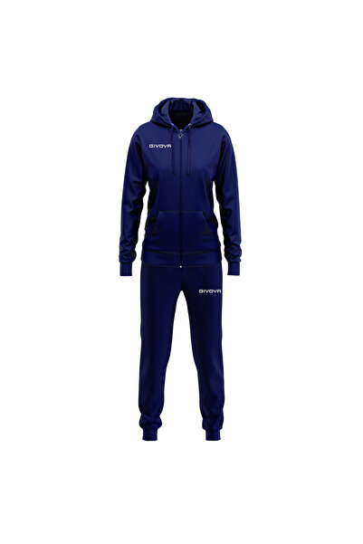 Givova Women's tracksuit, Relax Lady, Navy blue, XXXL