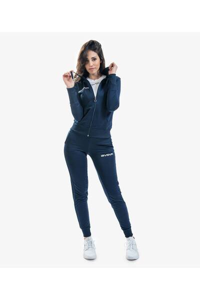 Givova Women's tracksuit, Relax Lady, Navy blue, XXXL
