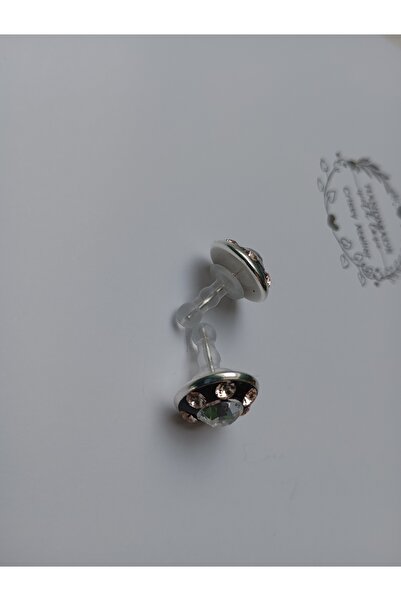OEM Cercei handmade cu Swarovski Crystal Clear 8mm