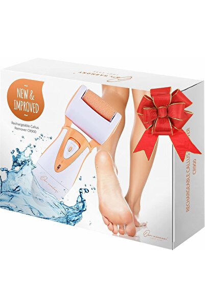 Gerenic جهاز تقشير القدمين الكهربائي من أون هارموني CR900 - مزيل للكالو مع 3 بكرات (USB)