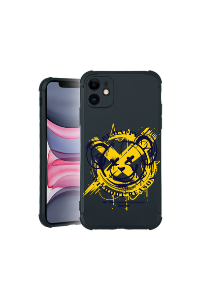 bestcase Carcasă Pro Shock pentru Apple iPhone 11, cu design Teddy Bear Be Happy, 3100024 ASB 1559