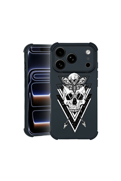 bestcase Θήκη Pro Shock για Apple iPhone 17 Pro, με σχέδιο κρανίο, 3100038 AS...