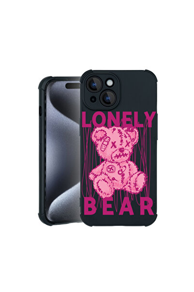 bestcase Carcasă Pro Shock pentru Apple iPhone 15, cu design Teddy Bear Lonel...