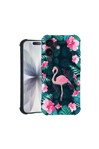 bestcase Carcasă Pro Shock pentru Apple iPhone 14 Pro Max, cu design Flamingo...