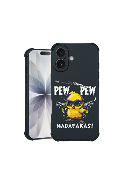 bestcase Carcasă Pro Shock pentru Apple iPhone 14 Pro Max, cu design Pew Pew,...