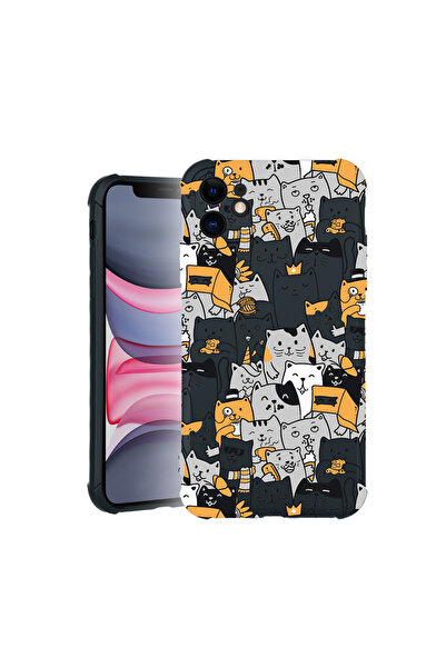 bestcase Carcasă Pro Shock pentru Apple iPhone 11, cu design cu model de pisi...